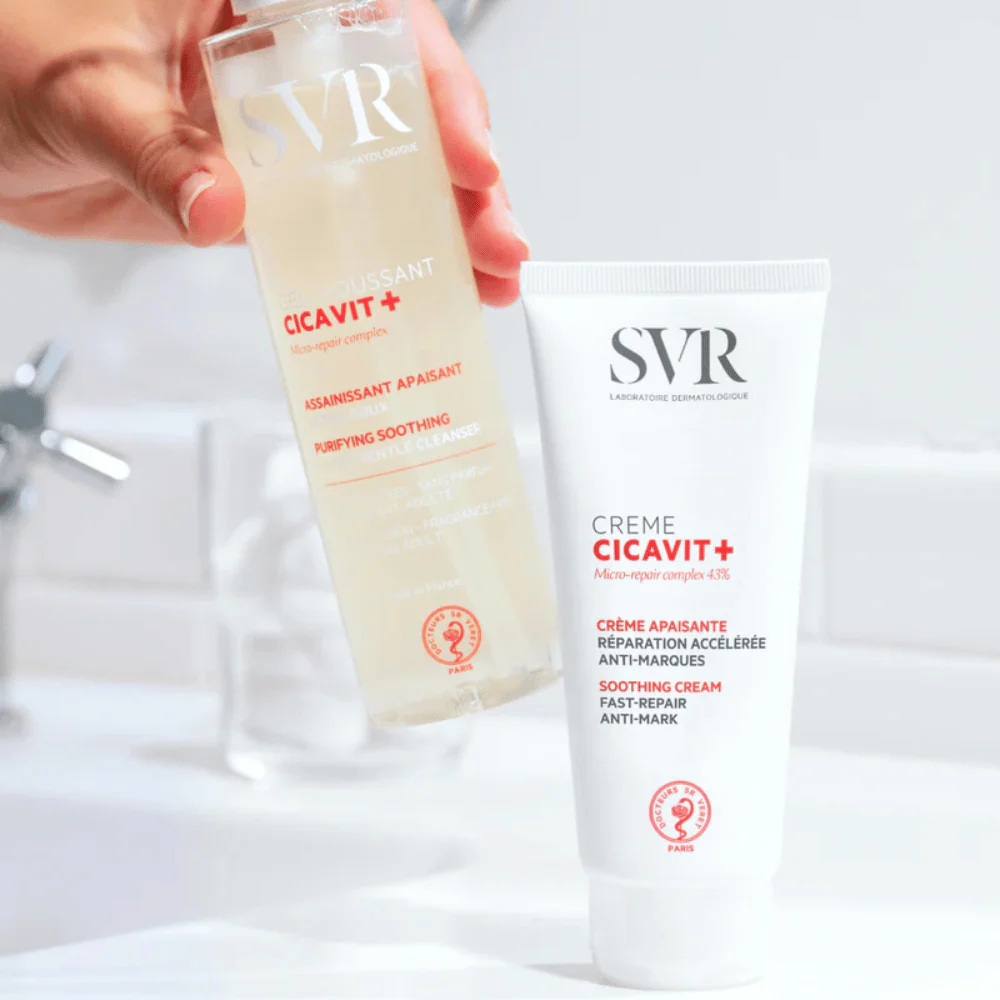 SVR CICAVIT+ CREAM SPF 50+ SOOTHING REPAIRING PROTECTIVE CARE 40ML - Image 5
