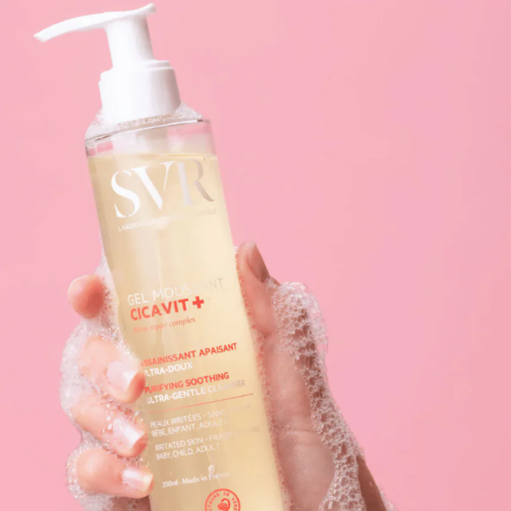 SVR Cicavit+ Soothing Purifying Foaming Gel 200ml - Image 3