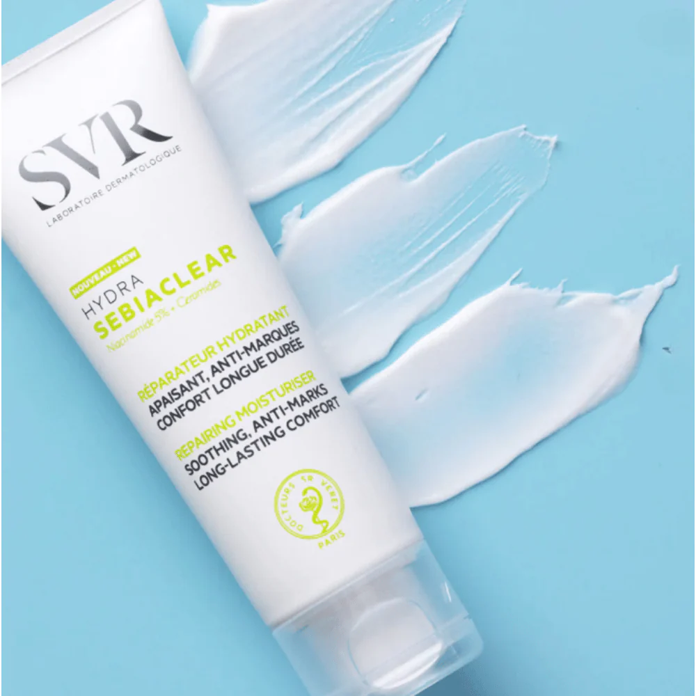 SVR Sebiaclear Hydra Anti-Mark Soothing Repairing Moisturizer 40ml - Image 4