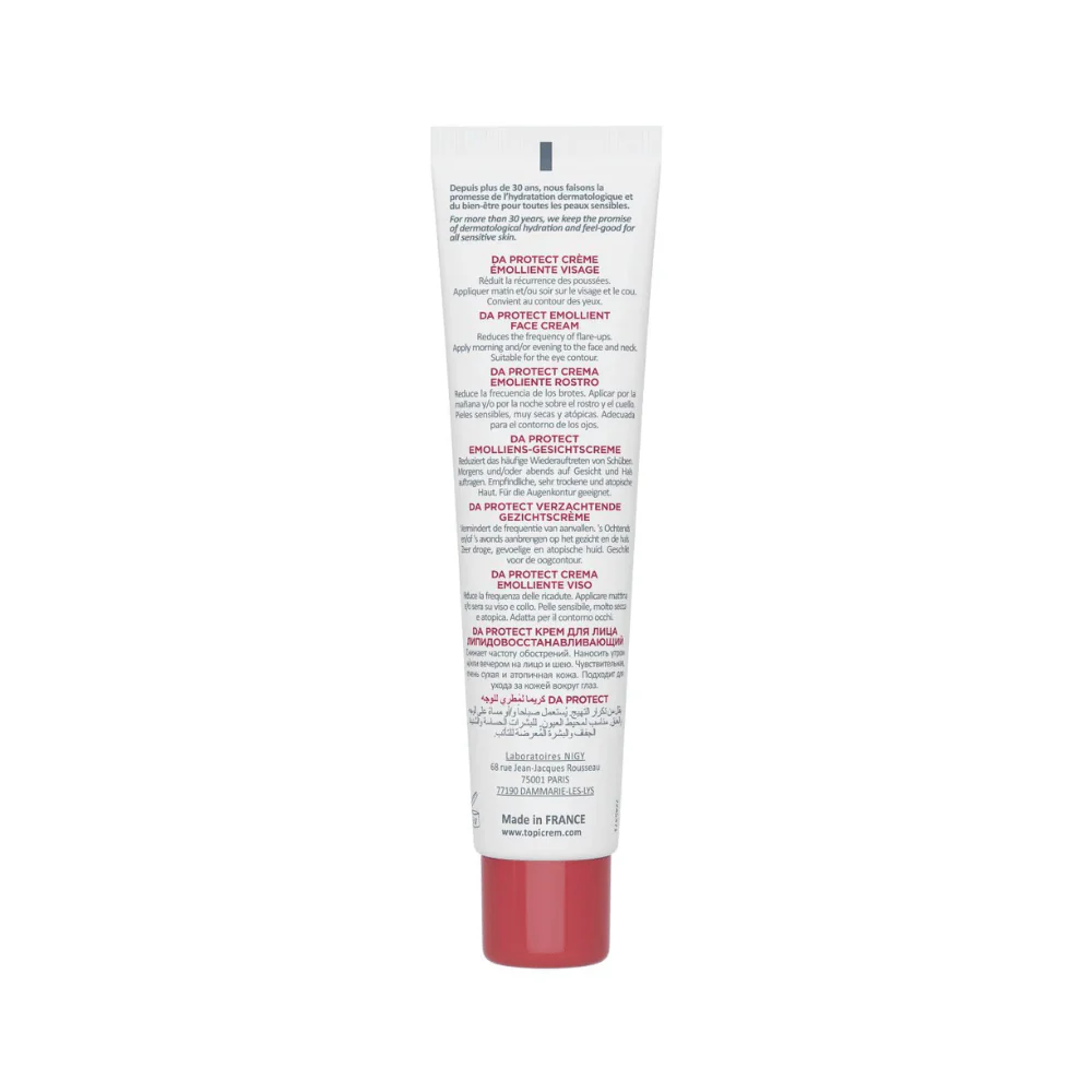 Topicrem DA PROTECT Emollient Facial Cream 40ml - Image 3