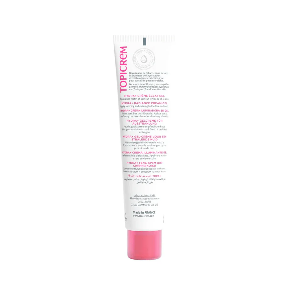 Topicrem HYDRA+ Moisturizing Radiance Gel 40ml - Image 3