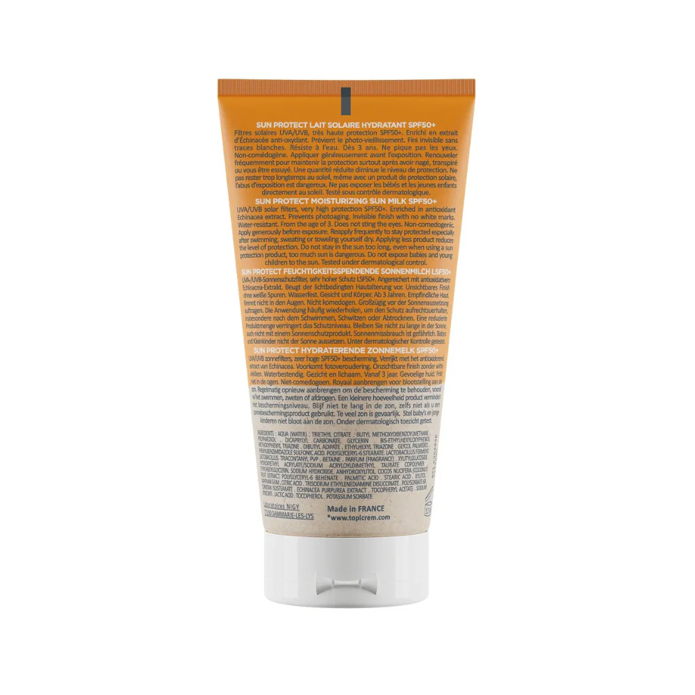 Topicrem SUN PROTECT Moisturizing Sun Milk SPF50+ 50ml - Image 3