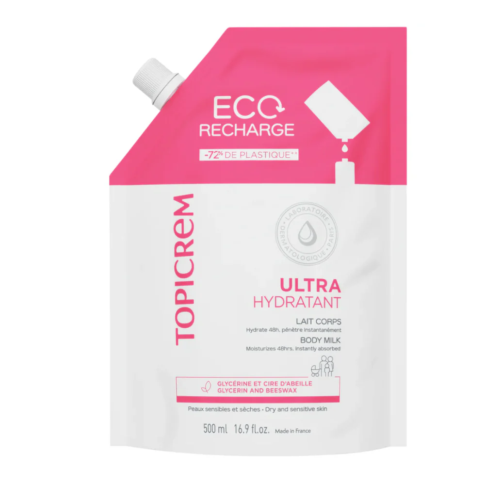 Topicrem UM Body Milk 500ml + UM Body Milk ECO-REFILL 500ml - Image 5