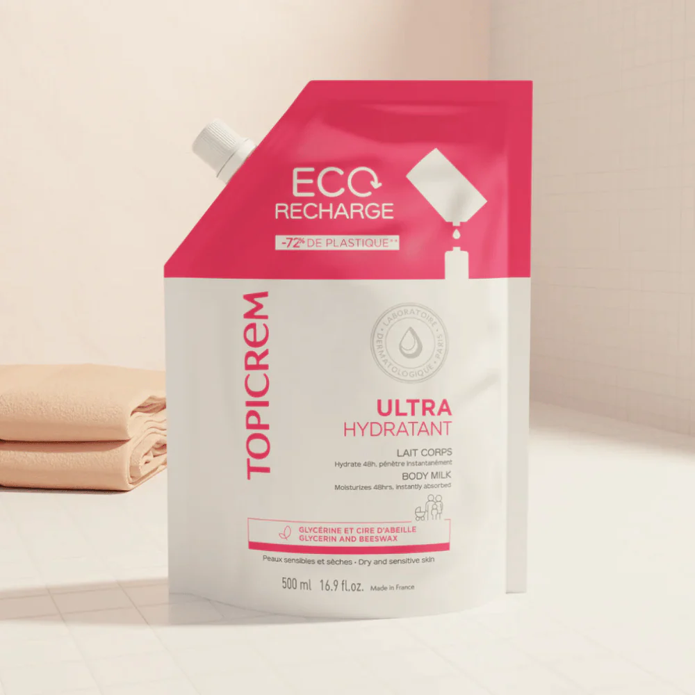 Topicrem UM Body Milk 500ml + UM Body Milk ECO-REFILL 500ml - Image 8