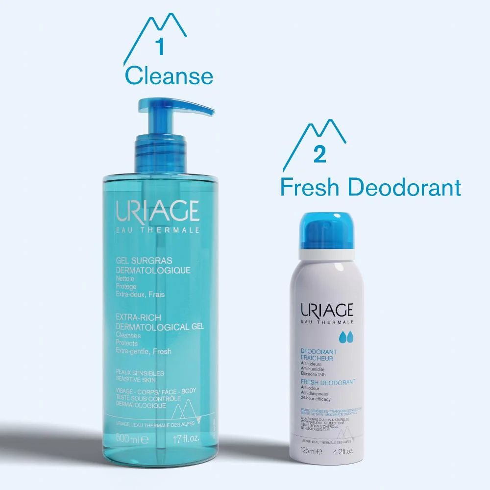 Uriage 24H Refreshing Deodorant 125ml - Image 4