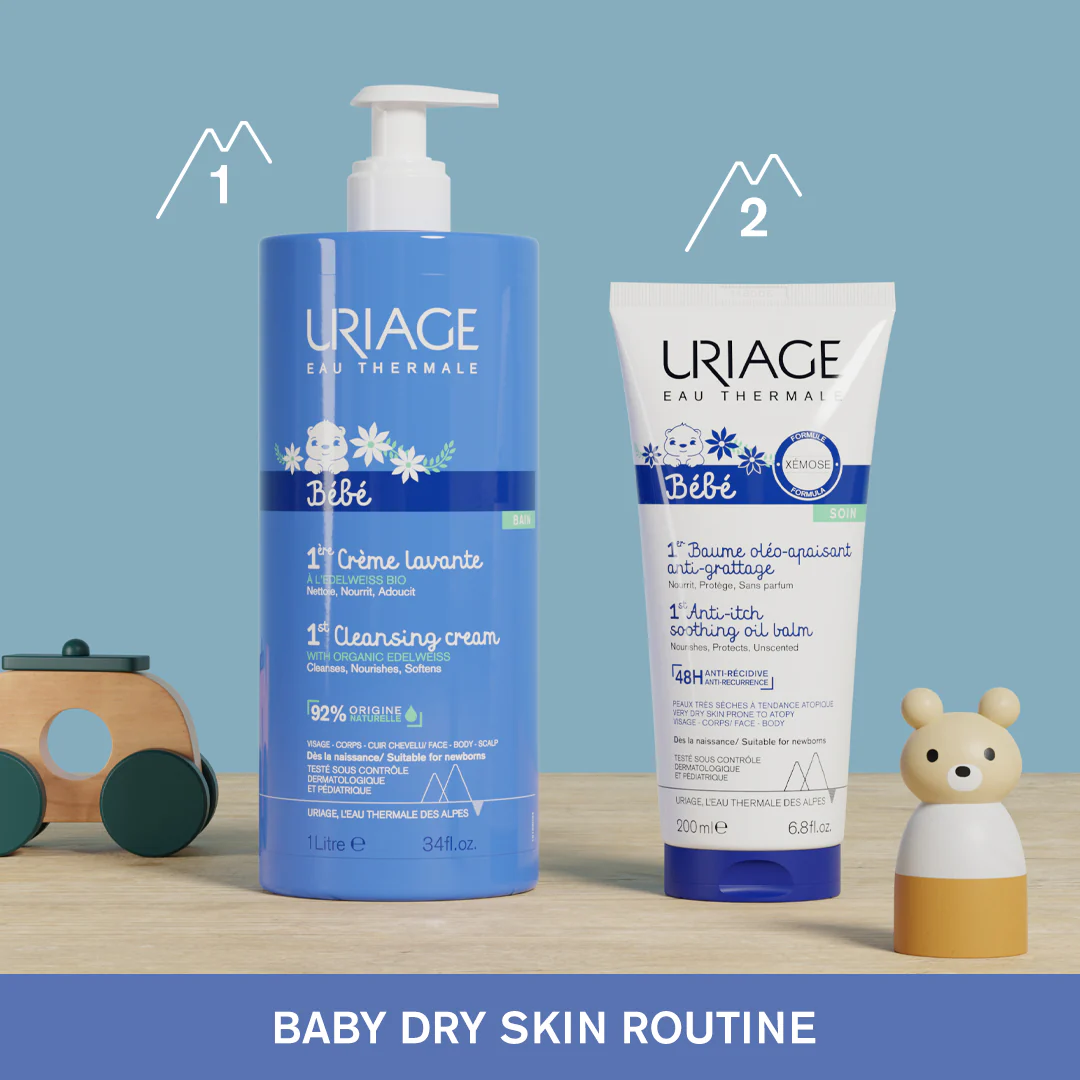 Uriage Baby's 1st Soap-Free Foaming Cleansing Cream 500ml - Image 5