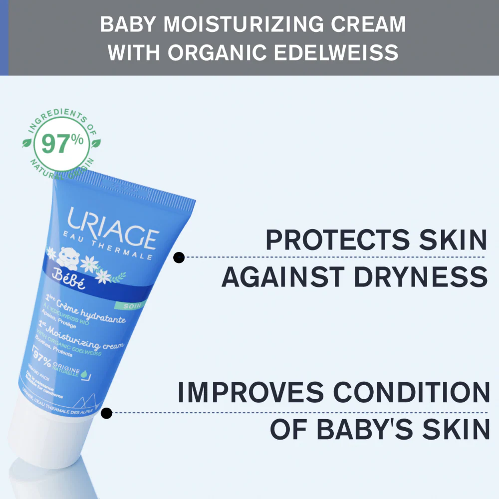 Uriage Baby's 1st Moisturizing Cream 40ml - Image 4