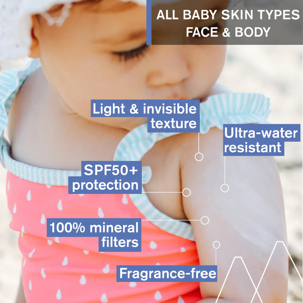 Uriage Baby's 1st Mineral Cream SPF50+ 50ml - Image 3