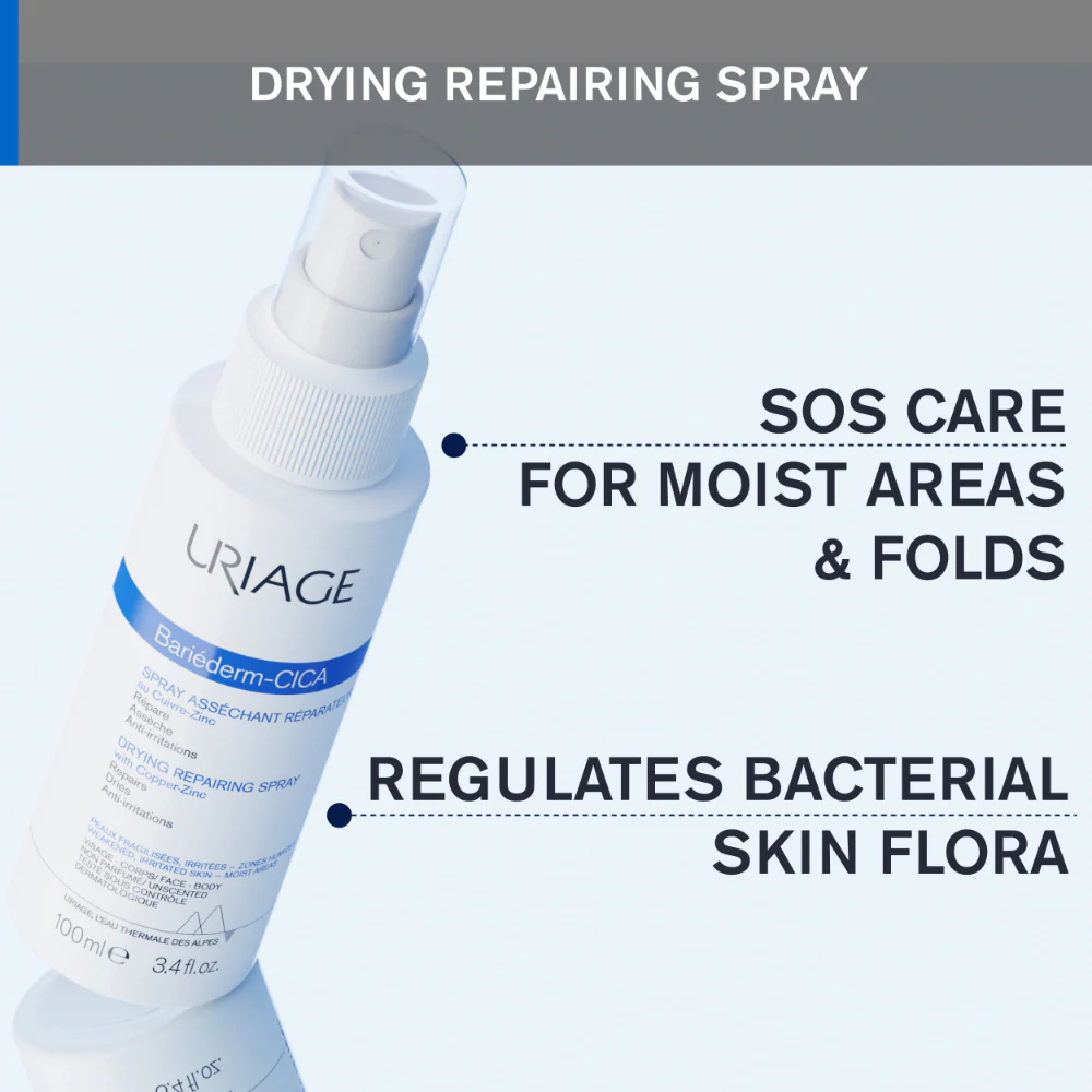 Uriage Bariederm Drying Repairing Cica-Spray 100ml - Image 4