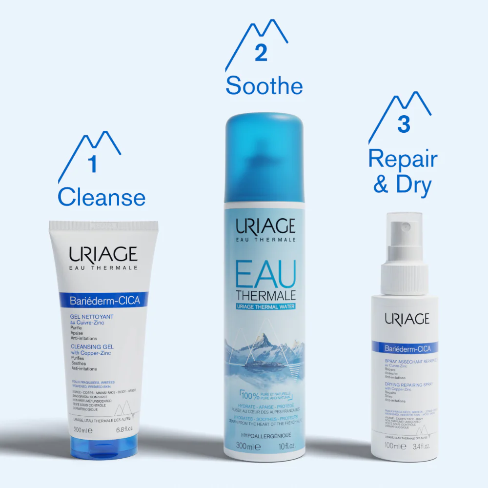 Uriage Bariederm Drying Repairing Cica-Spray 100ml - Image 8