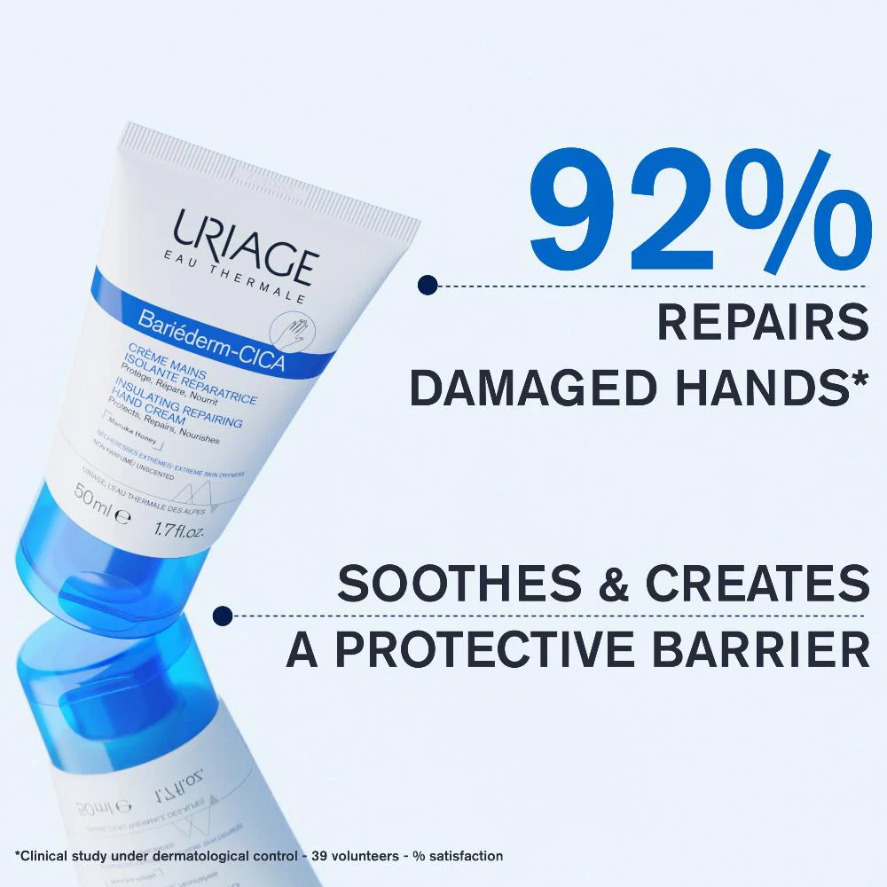 Uriage Bariederm Insulating And Repairing Hand Cream 50ml - Image 5