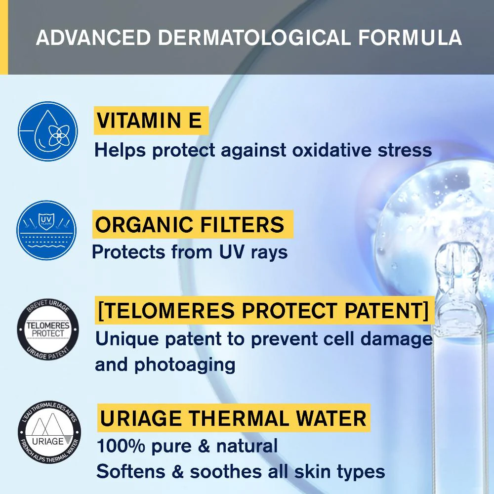 Uriage Bariesun Face Cream SPF50+ 50ml - Image 4