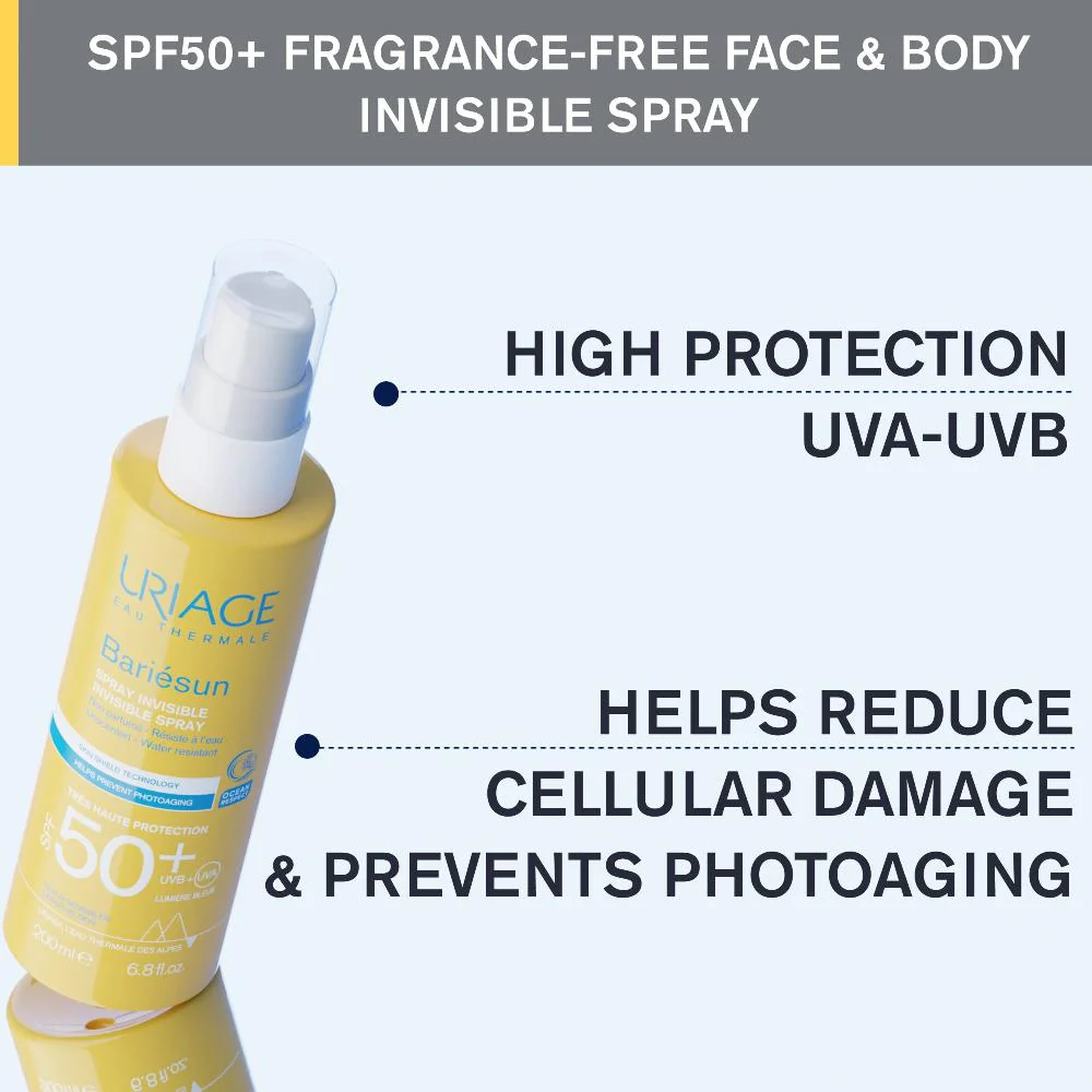 Uriage Bariesun Fragrance Free Spray SPF50+ - Image 5