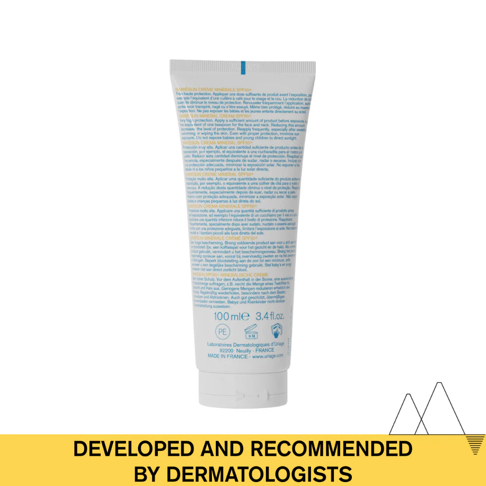 Uriage Bariesun Mineral Cream SPF50+ Allergic Skin 100ml - Image 2