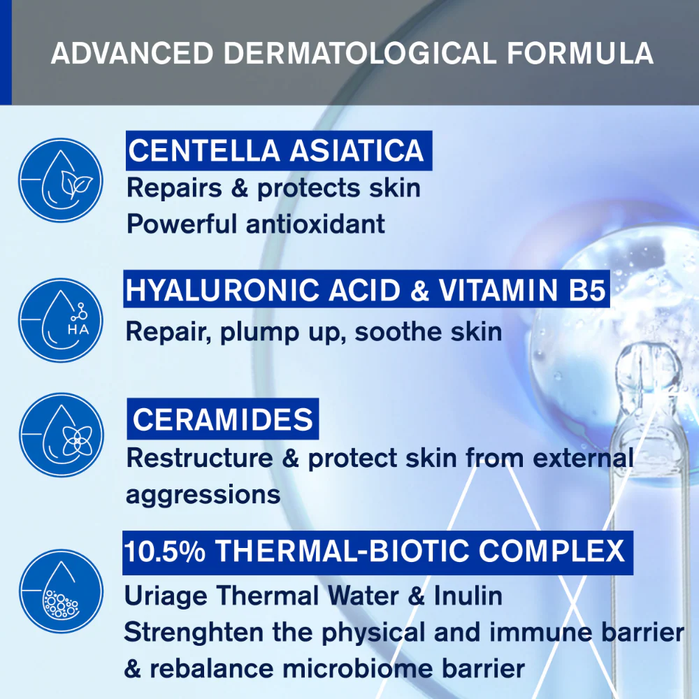 Uriage Cica-Daily Repairing Cream Concentrate 50ml - Image 10