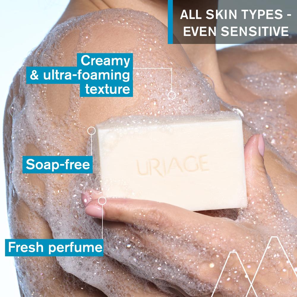 Uriage Cleansing Cream Bar 125g - Image 3