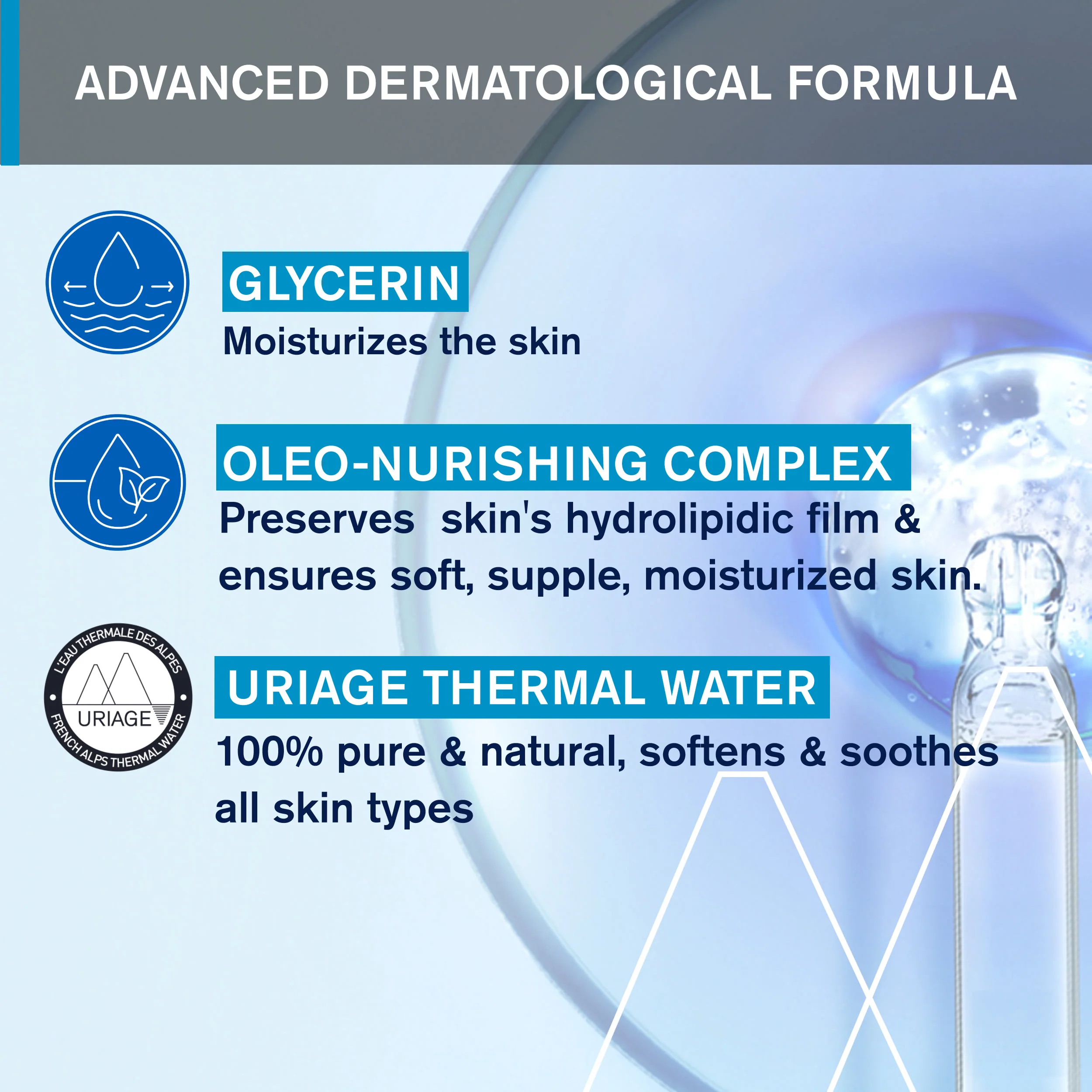 Uriage Cleansing Cream Bar 125g - Image 5