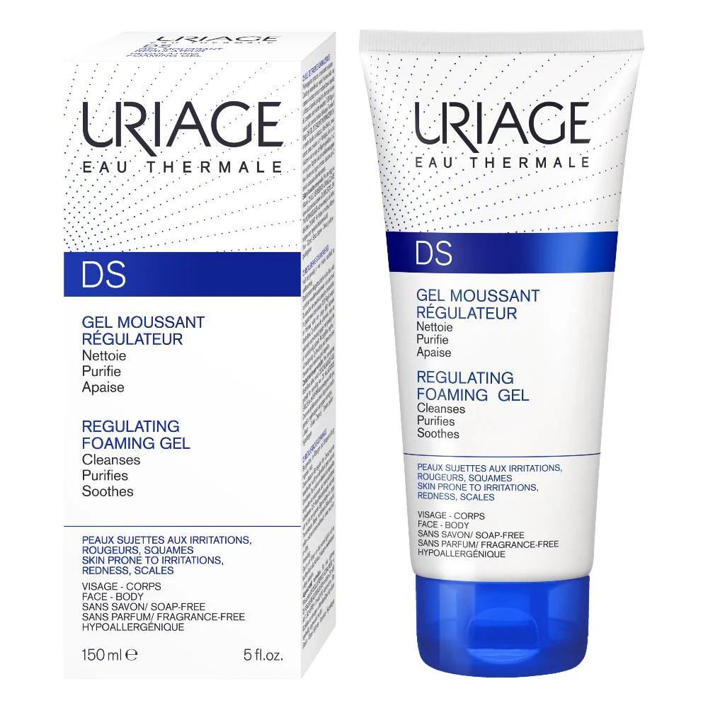 Uriage D.S. Regulating Foaming Cleansing Gel 150ml - Image 2