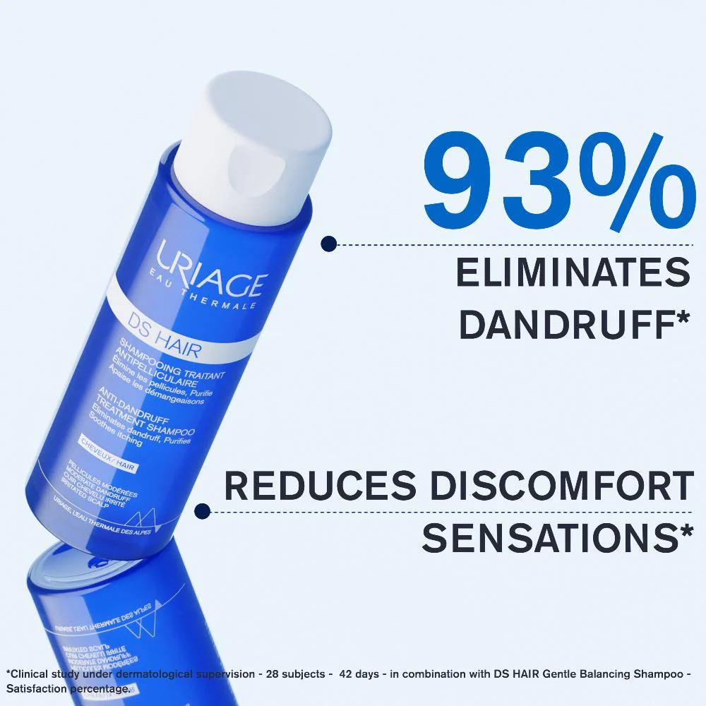 Uriage D.S. Hair Anti-Dandruff Treatment Shampoo 200ml - Image 4