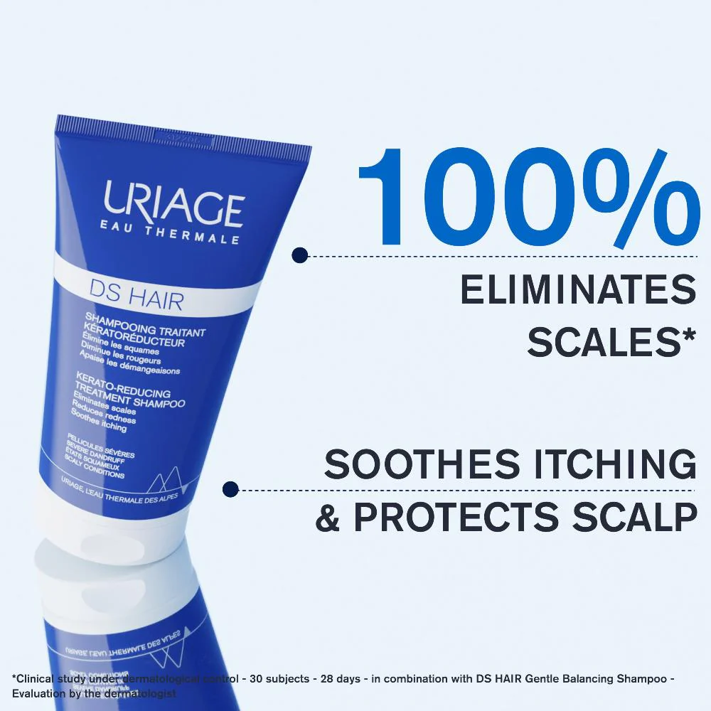Uriage D.S. Hair Kerato-Reducing Treatment Shampoo 150ml - Image 8