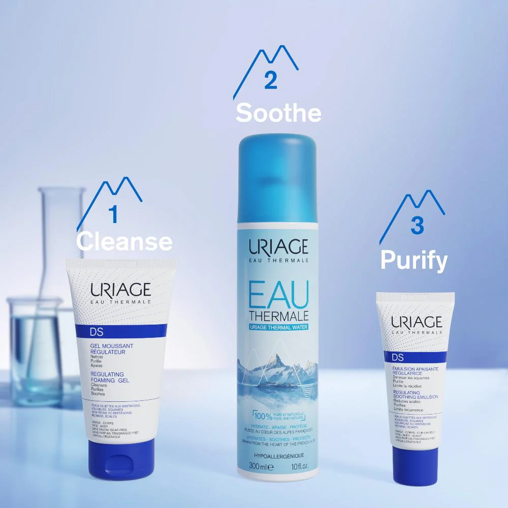 Uriage D.S. Regulating Emulsion, Irritation, Redness, Scales 40ml - Image 8