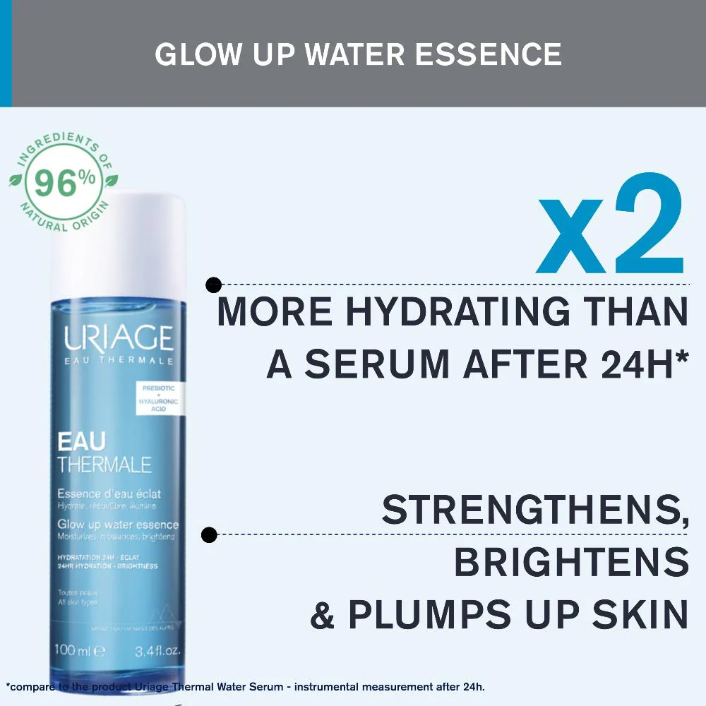 Uriage Eau Thermale Glow Up Water Essence 100ml - Image 4