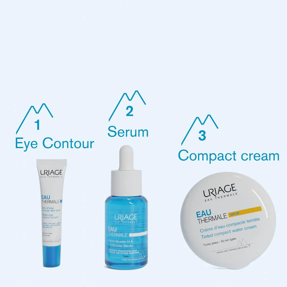 Uriage Eau Thermale Water Cream Tinted Compact SPF30 10G - Image 5