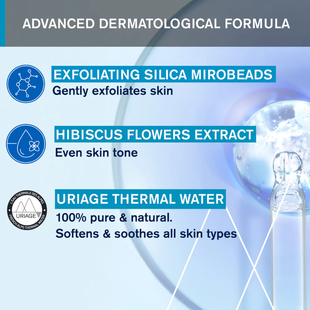 Uriage Gentle Jelly Face Scrub 50ml - Image 4
