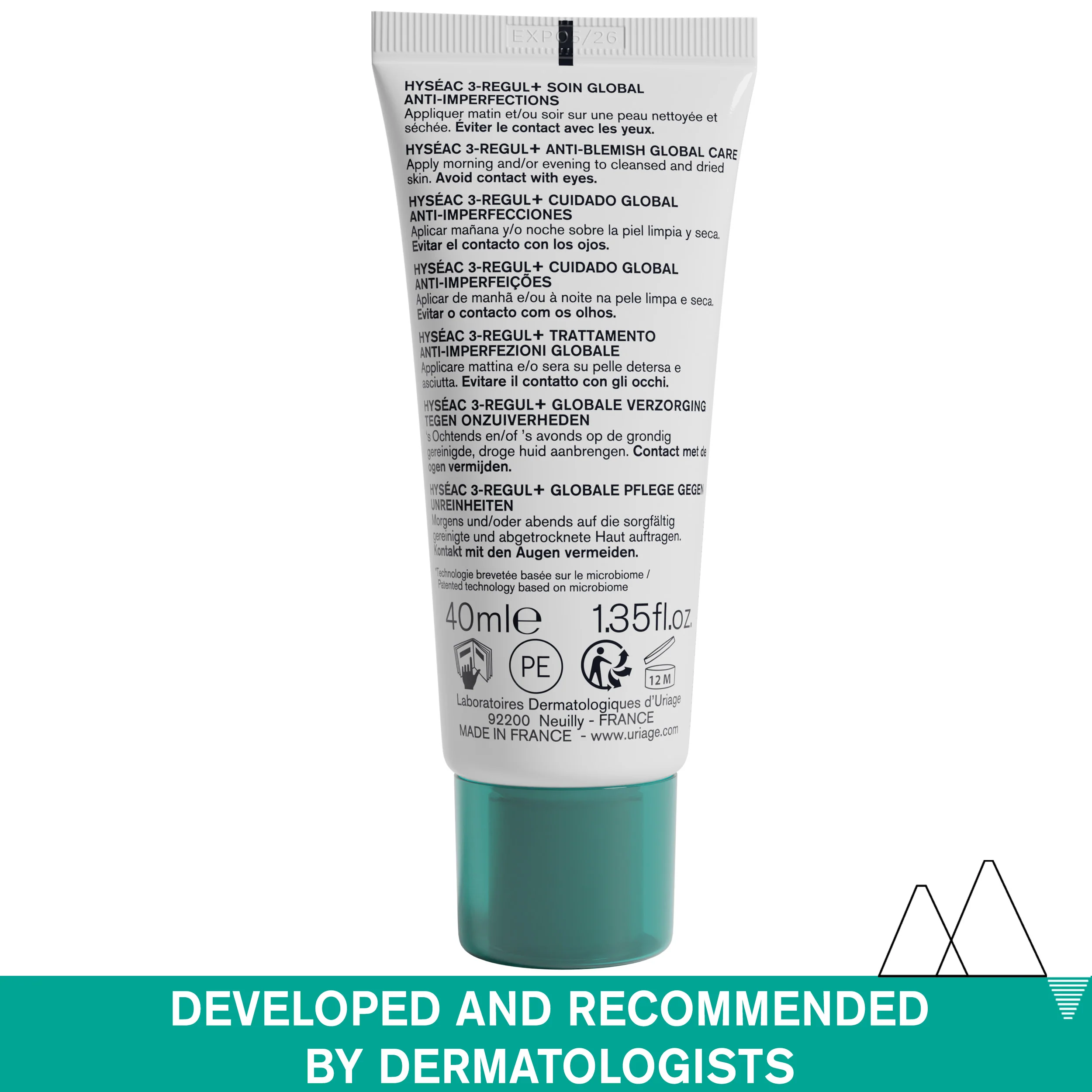 Uriage Hyséac 3-Regul +  Anti-Imperfection Treatment Cream 40ml - Image 7