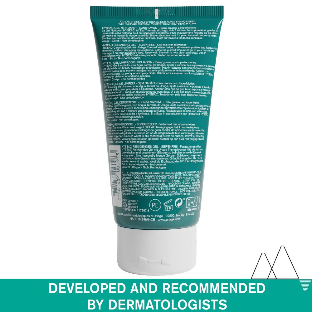 Uriage Hyseac Purifying Cleansing Gel 150ml - Image 3
