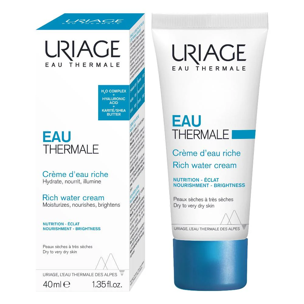 Uriage Moisturizing Water Cream Rich 40ml - Image 3