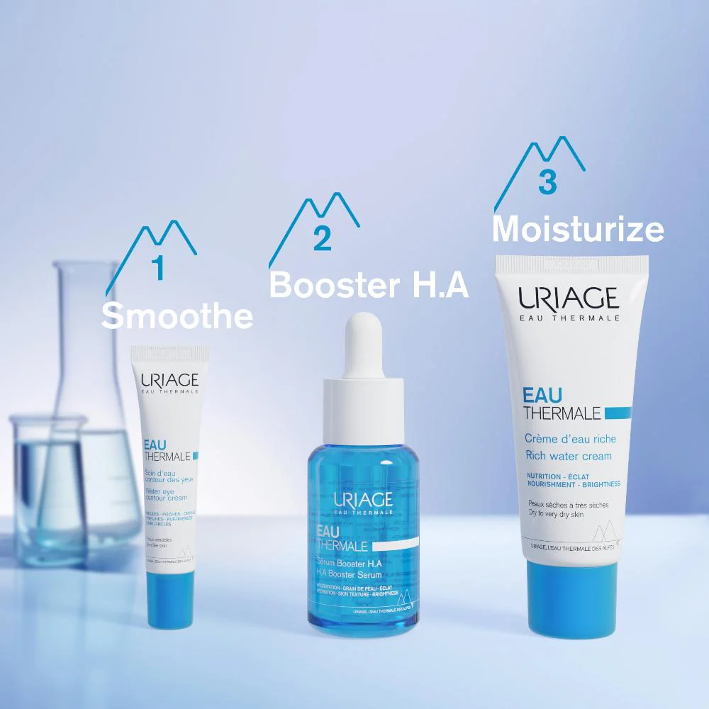 Uriage Moisturizing Water Cream Rich 40ml - Image 6