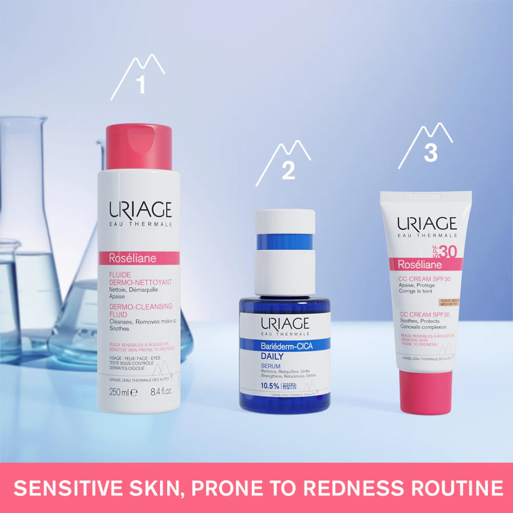 Uriage Roseliane Cc Cream SPF30 Skin Tone Corrector 40ml - Image 4