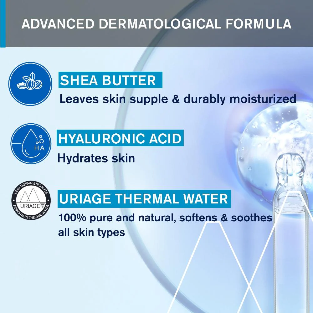 Uriage Silky 24Hr Moisturizing Body Lotion 200ml - Image 4