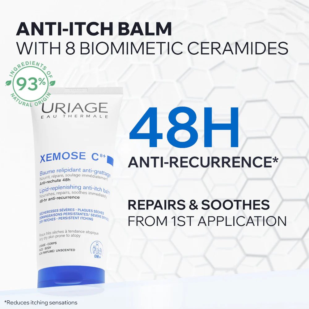Uriage Xemose C8+ Anti-Itch Soothing Oil Balm 200ml - Image 3