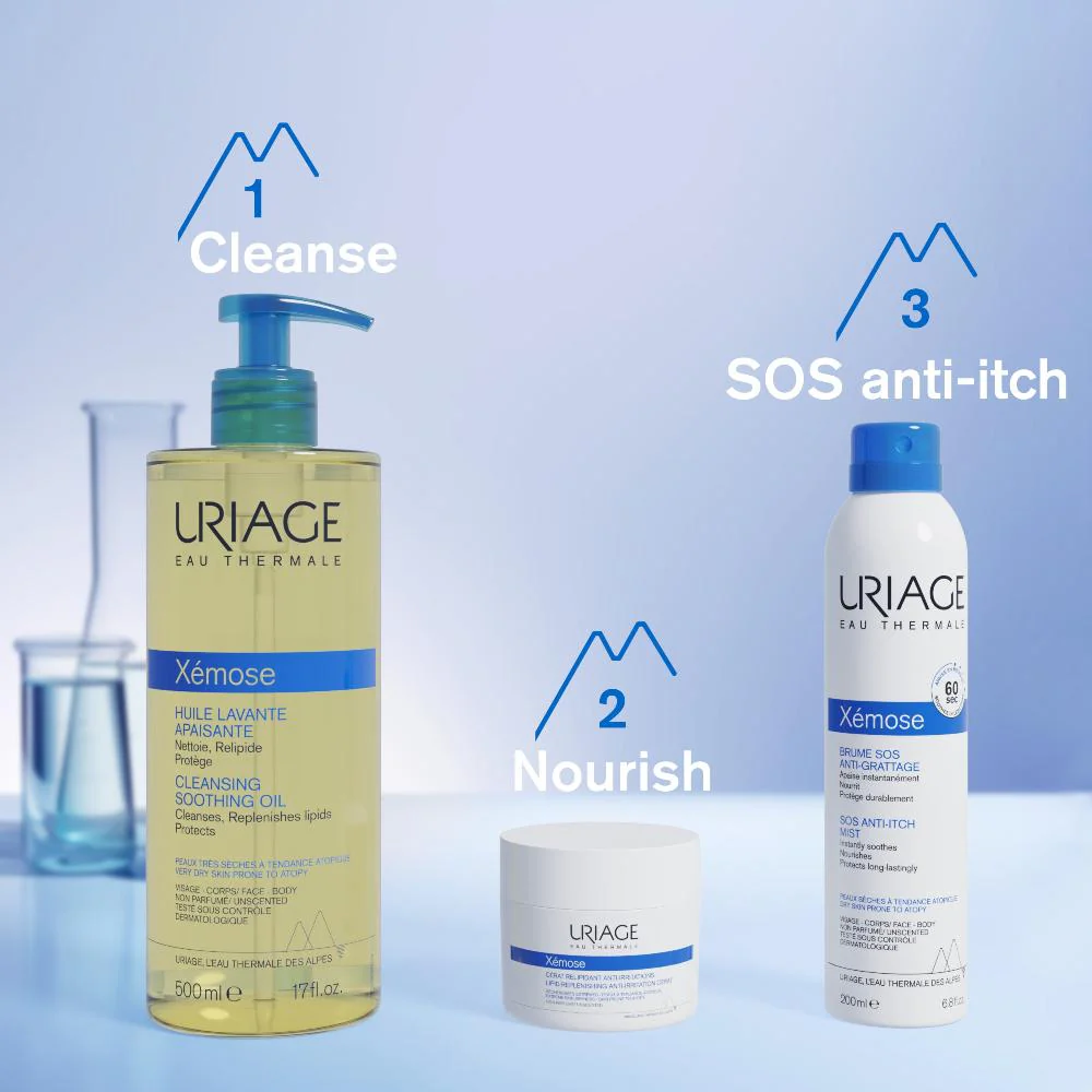 URIAGE XÉMOSE  Lipid-Replenishing Anti Irritation Cerat 200ml - Image 8