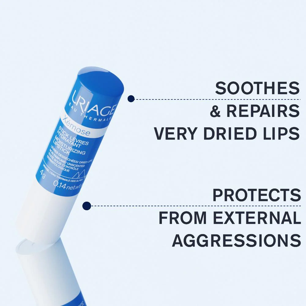 Uriage Xemose Moisturizing Lip Care 4g - Image 4